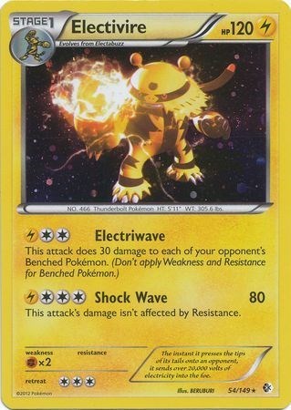 Electivire #54 Blister Exclusives