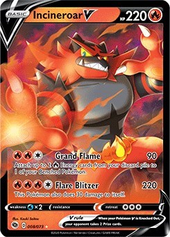 Incineroar V #8 Champion's Path