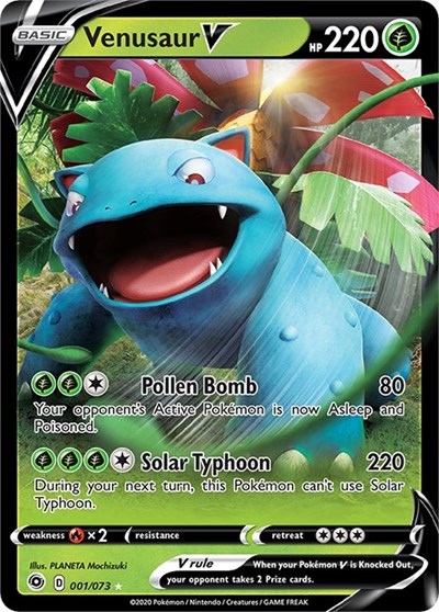 Venusaur V #1 Champion's Path