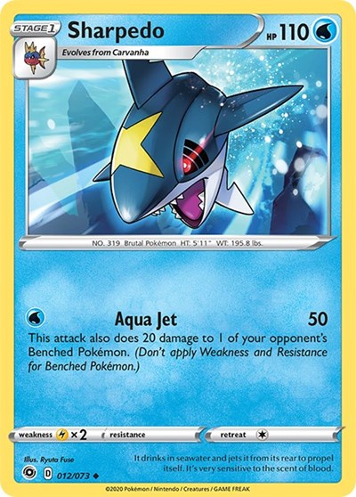 Sharpedo #12 Champion's Path