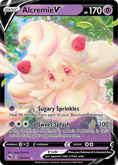 Alcremie V #22 Champion's Path