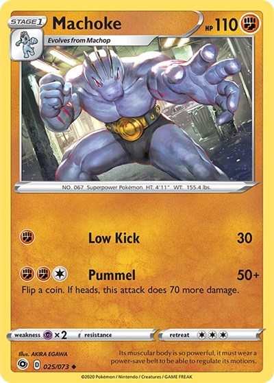 Machoke #25 Champion's Path