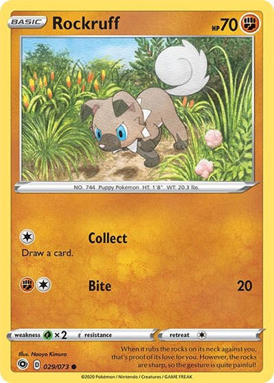 Rockruff #29 Champion's Path