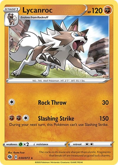 Lycanroc #30 Champion's Path