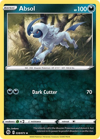 Absol #38 Champion's Path