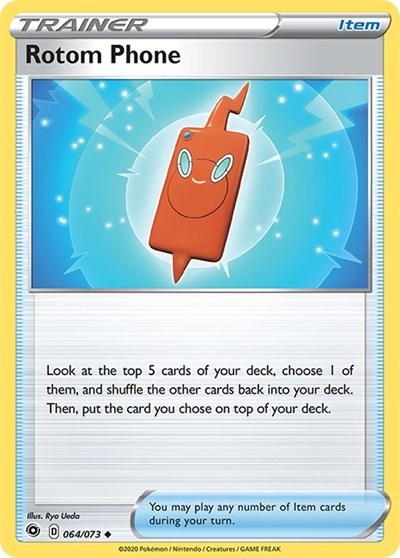Rotom Phone #64 Champion's Path