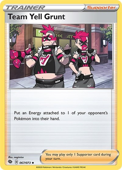 Team Yell Grunt #67 Champion's Path