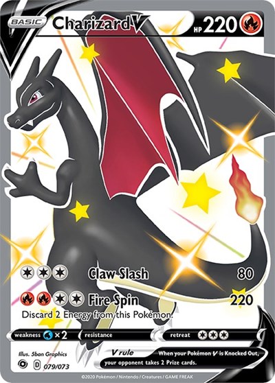 Charizard V #79 Champion's Path