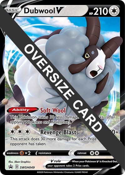 Dubwool V #SWSH049 Jumbo Cards