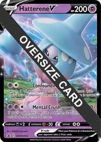 Hatterene V #SWSH055 Jumbo Cards