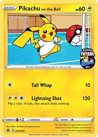 Pikachu on the Ball #1 Miscellaneous Cards & Products