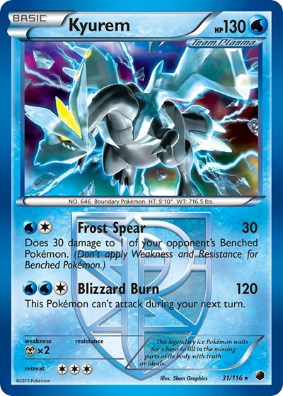 Kyurem #31 Deck Exclusives