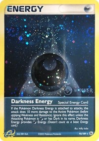 Darkness Energy (Special) (Cosmos Holo) [Winner] #93 League & Championship Cards