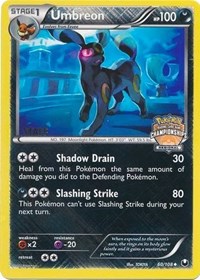 Umbreon (Regional Championships) [Staff] #60 League & Championship Cards