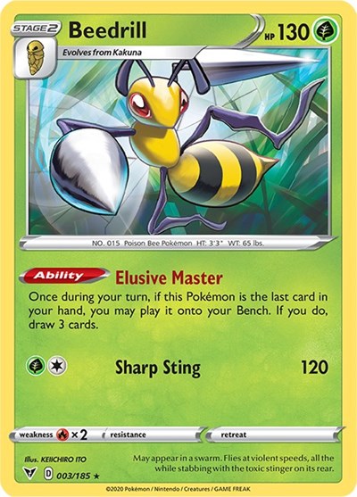 Beedrill #3 Vivid Voltage