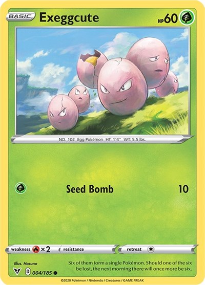 Exeggcute #4 Vivid Voltage