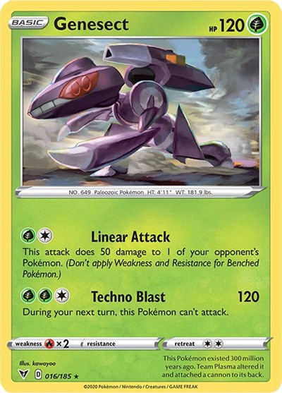 Genesect #16 Vivid Voltage