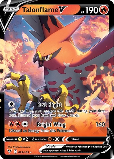 Talonflame V #29 Vivid Voltage