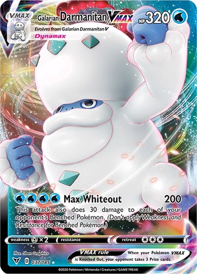 Galarian Darmanitan VMAX #37 Vivid Voltage