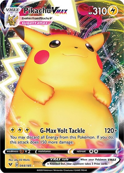 Pikachu VMAX #44 Vivid Voltage