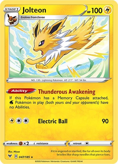 Jolteon #47 Vivid Voltage