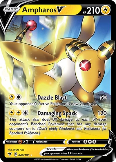 Ampharos V #49 Vivid Voltage