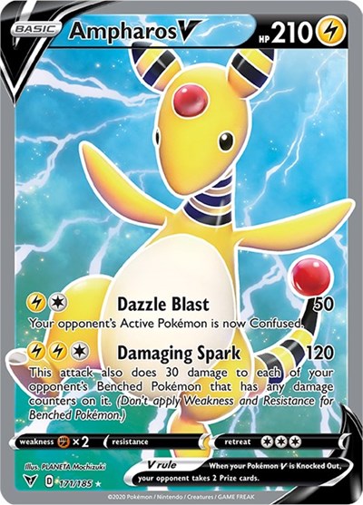 Ampharos V #171 Vivid Voltage