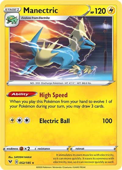 Manectric #52 Vivid Voltage