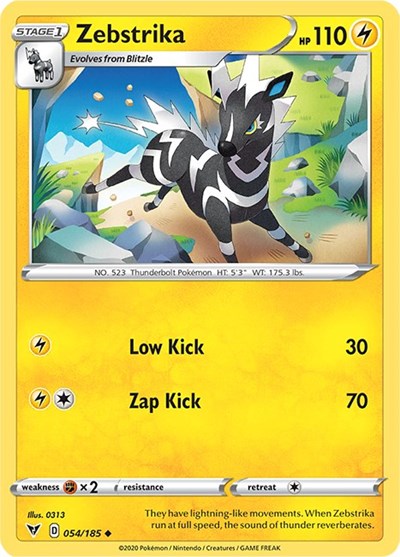 Zebstrika #54 Vivid Voltage