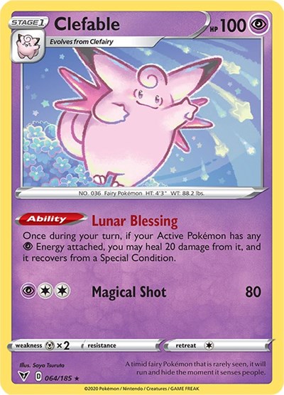 Clefable #64 Vivid Voltage