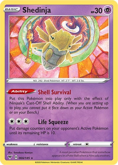 Shedinja #66 Vivid Voltage
