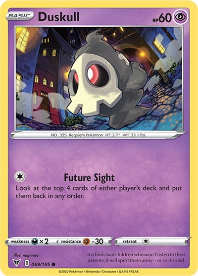 Duskull #69 Vivid Voltage