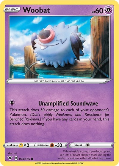 Woobat #73 Vivid Voltage
