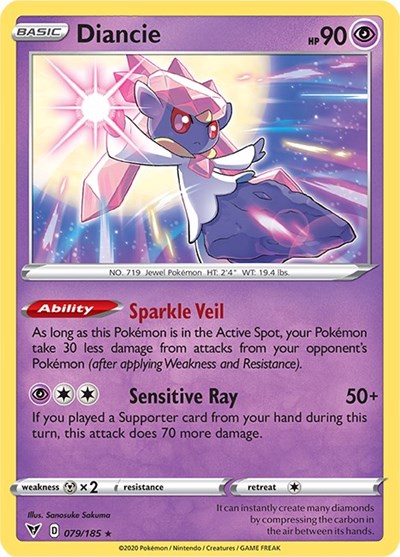 Diancie #79 Vivid Voltage
