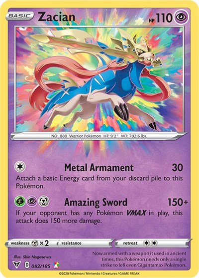 Zacian #82 Vivid Voltage