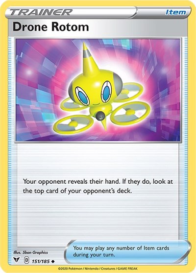 Drone Rotom #151 Vivid Voltage