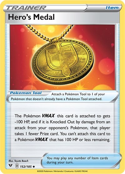 Hero's Medal #152 Vivid Voltage