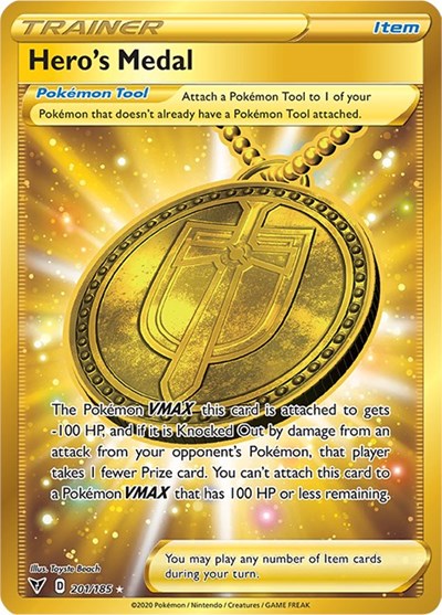 Hero's Medal #201 Vivid Voltage