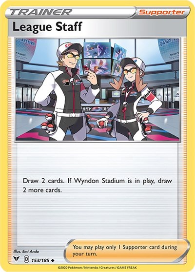 League Staff #153 Vivid Voltage