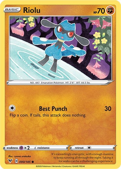 Riolu #90 Vivid Voltage