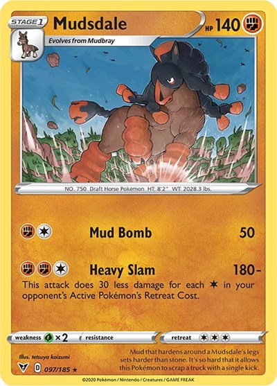Mudsdale #97 Vivid Voltage