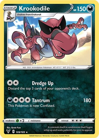 Krookodile #109 Vivid Voltage