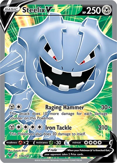 Steelix V #176 Vivid Voltage