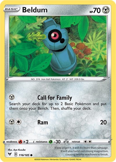 Beldum #116 Vivid Voltage