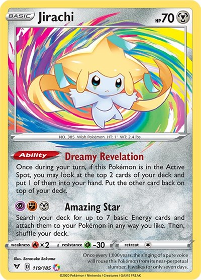 Jirachi #119 Vivid Voltage