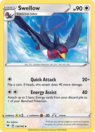 Swellow #134 Vivid Voltage