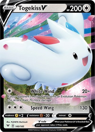 Togekiss V #140 Vivid Voltage