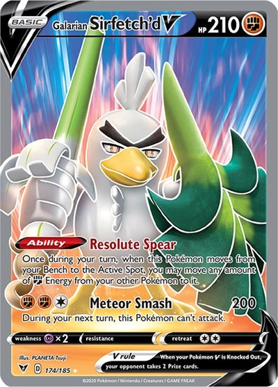 Galarian Sirfetch'd V #174 Vivid Voltage
