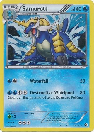 Samurott #41 Blister Exclusives