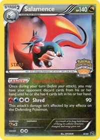 Salamence (Regional Championships) [Staff] #8 League & Championship Cards